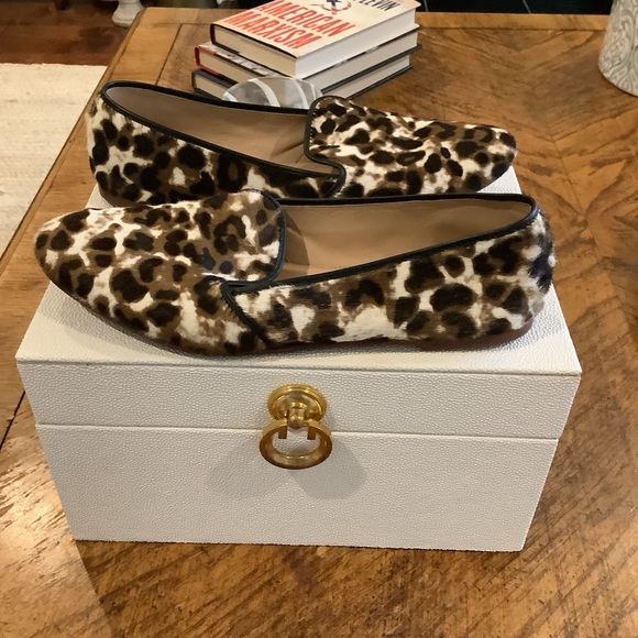 J. Crew Leopard Calf Hair Flats - Picture 7 of 12